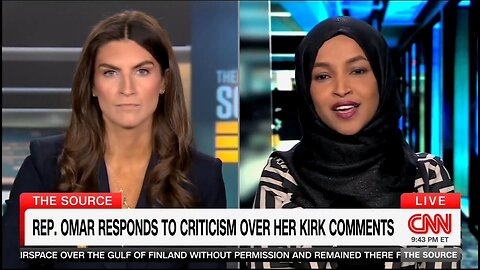 Rep Ilhan Omar Defends Hateful Comments Against Charlie Kirk, Says Move On From Kirk