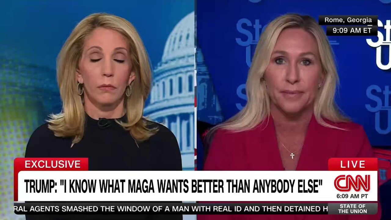“It sounds like you're saying that [Trump] is not representing the MAGA movement that he started