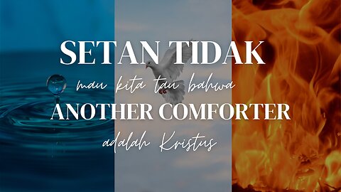 APA YANG SETAN TIDAK MAU KITA KETAHUI MENGENAI ROH KUDUS?