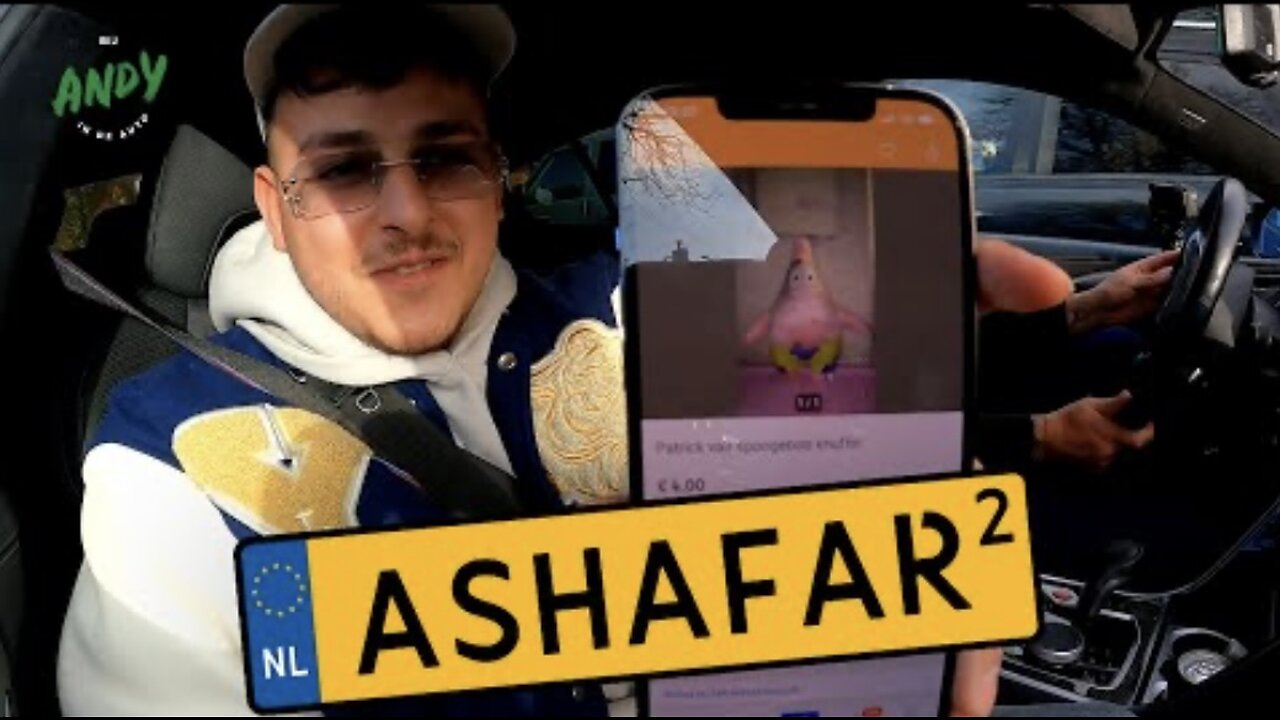 Ashafar nog een keer bij Andy