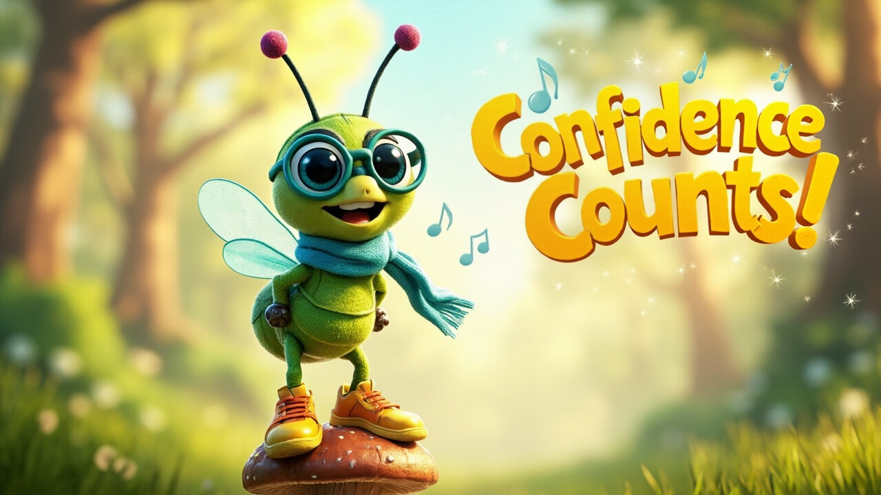 Cricket’s Got Confidence 🦗 | Kids Song About Speaking Up & Shining Bright!