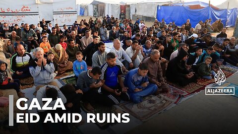 Eid prayers in the rubble_ People in Gaza stripped of joy due to war and hunger