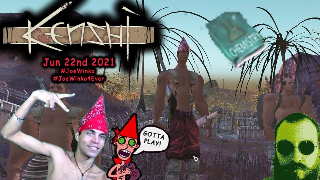 Ancient Science Books - Kenshi Gaming Livestream (June 22nd 2021) - Kevin & Joe Winko