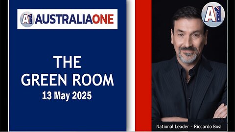 AustraliaOne Party - Riccardo Bosi - The Green Room (May 13, 2025, 8:00pm AEST)