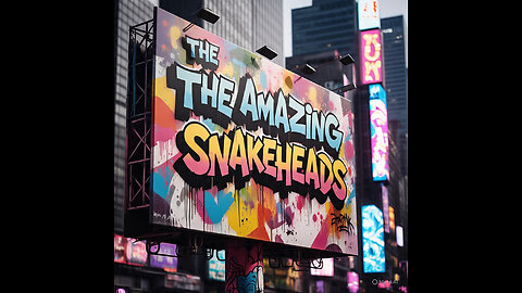 THE AMAZING SNAKEHEADS.