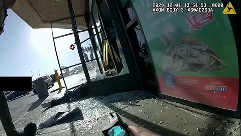 Intense shootout at Victorville gas station