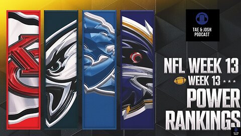 NFL Week 13 Power Rankings | Who’s Rising, Who’s Falling, and Who’s Dominating?