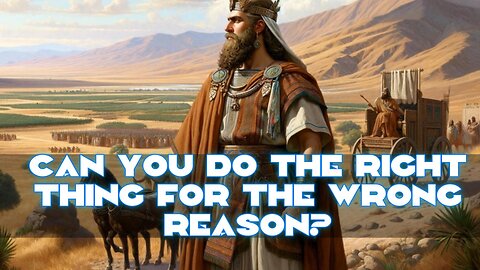 Can You Do The Right Thing For The Wrong Reason?