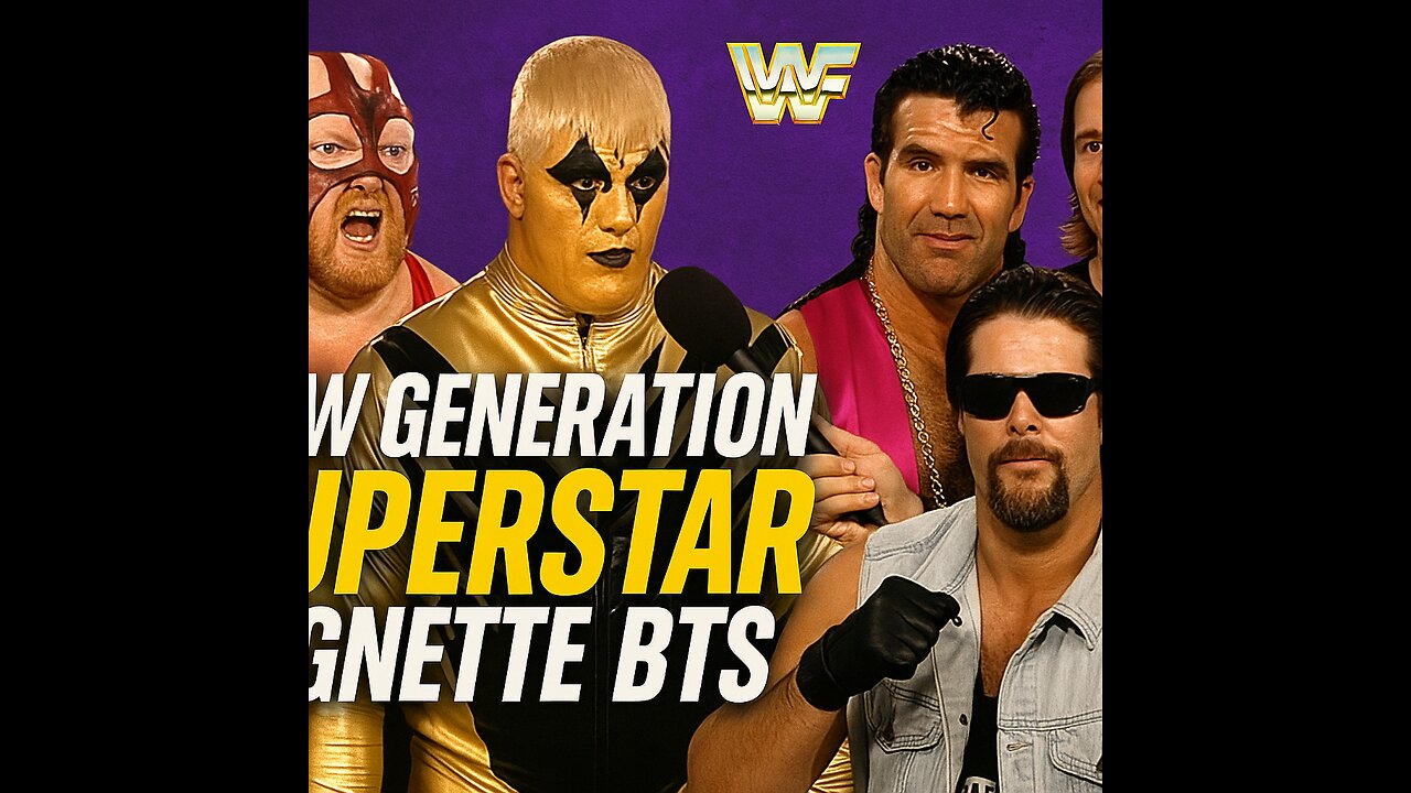 New Generation Superstar vignette BTS ¦ Vader, Goldust, Razor Ramon and more