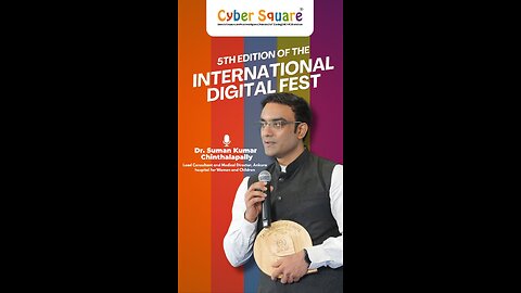 Teaching is a beautiful field, it's a facilitation" - Dr. Suman Kumar Chinthalapally | cybersquare