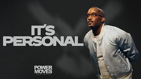 It's Personal -- Dr. Dharius Daniels