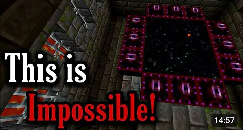 If you find end portal in neather don't enter (minecraft)