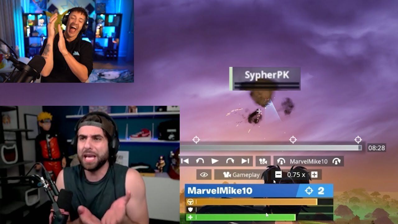 Ninja Couldn't Stop Laughing After SypherPK CRASHED OUT On Fortnite!