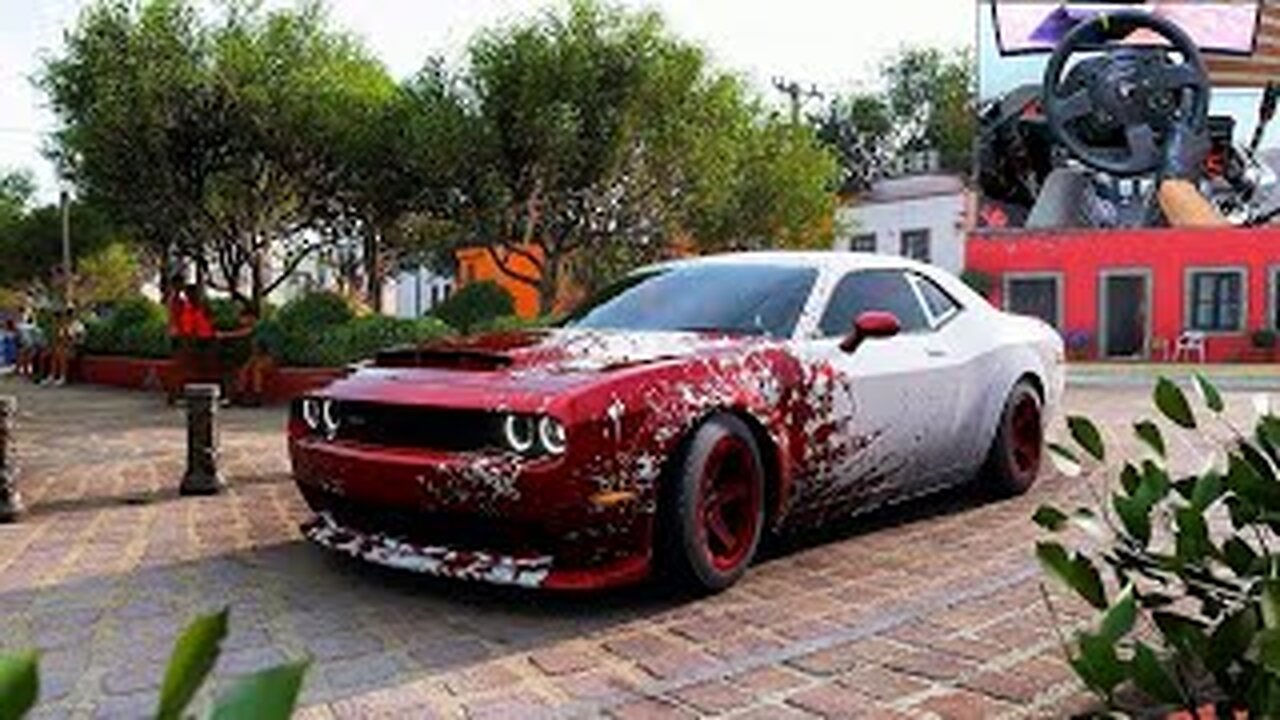 Dodge Demon - Forza Horizon 5 | Thrustmaster TX gameplay