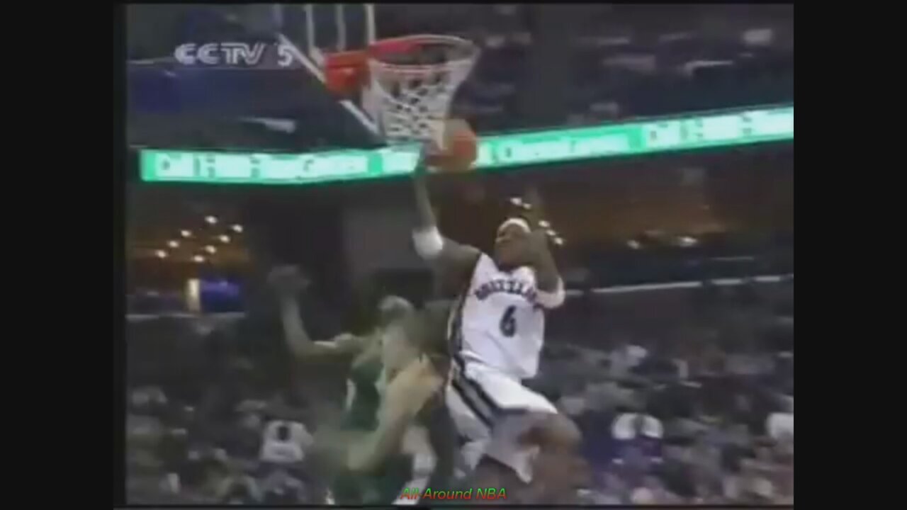 Grizzlies' Bench Mob Vs. Sonics, 2004-05.