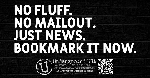Underground USA Daily News Brief for Monday July 28, 2025...