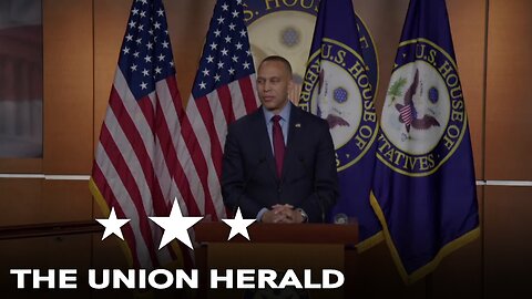 House Democratic Leader Jeffries Holds a Press Conference on Healthcare and Affordability