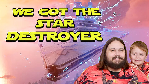 We Got The Star Destroyer! in Fortnite Galactic Battle (Full Game)