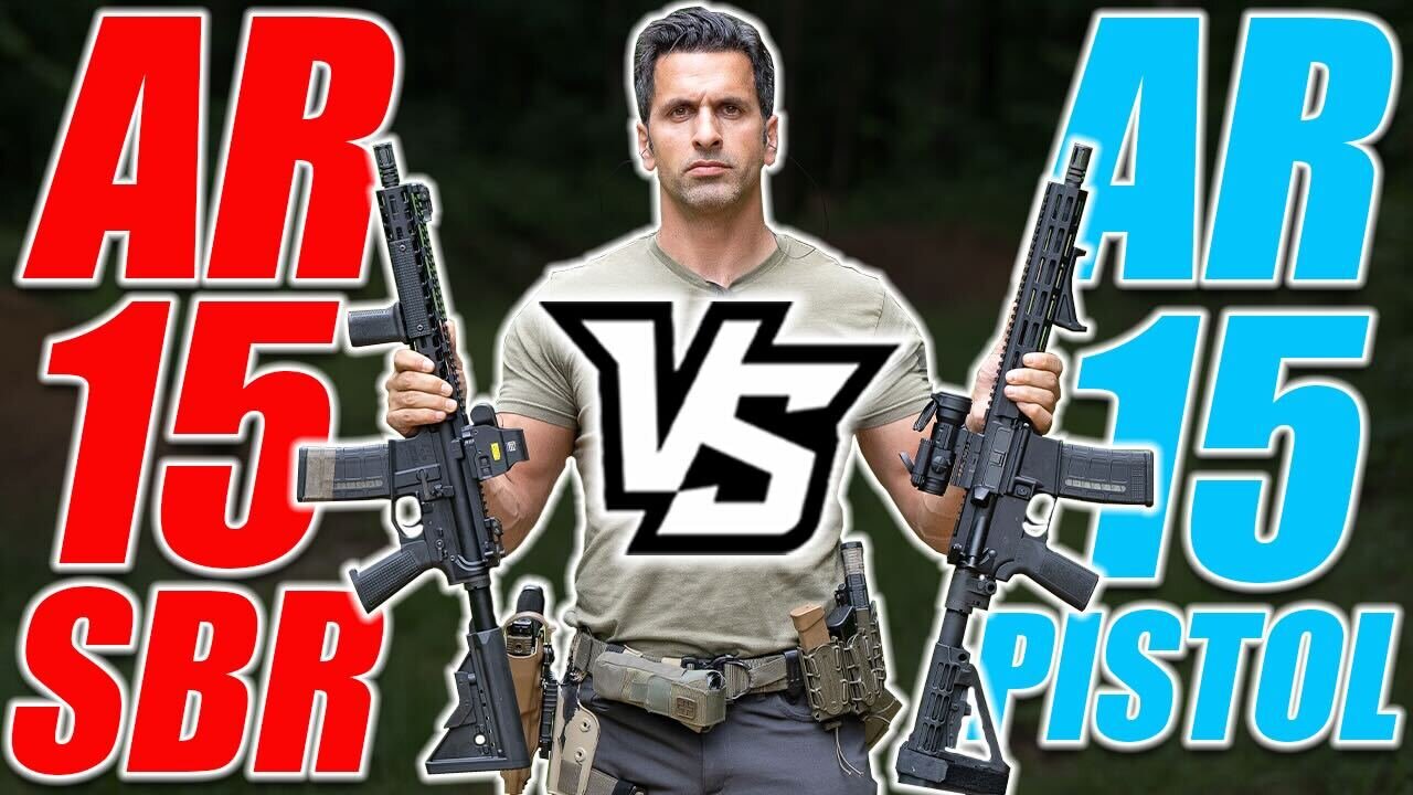 AR-15 SBR vs AR-15 Pistol