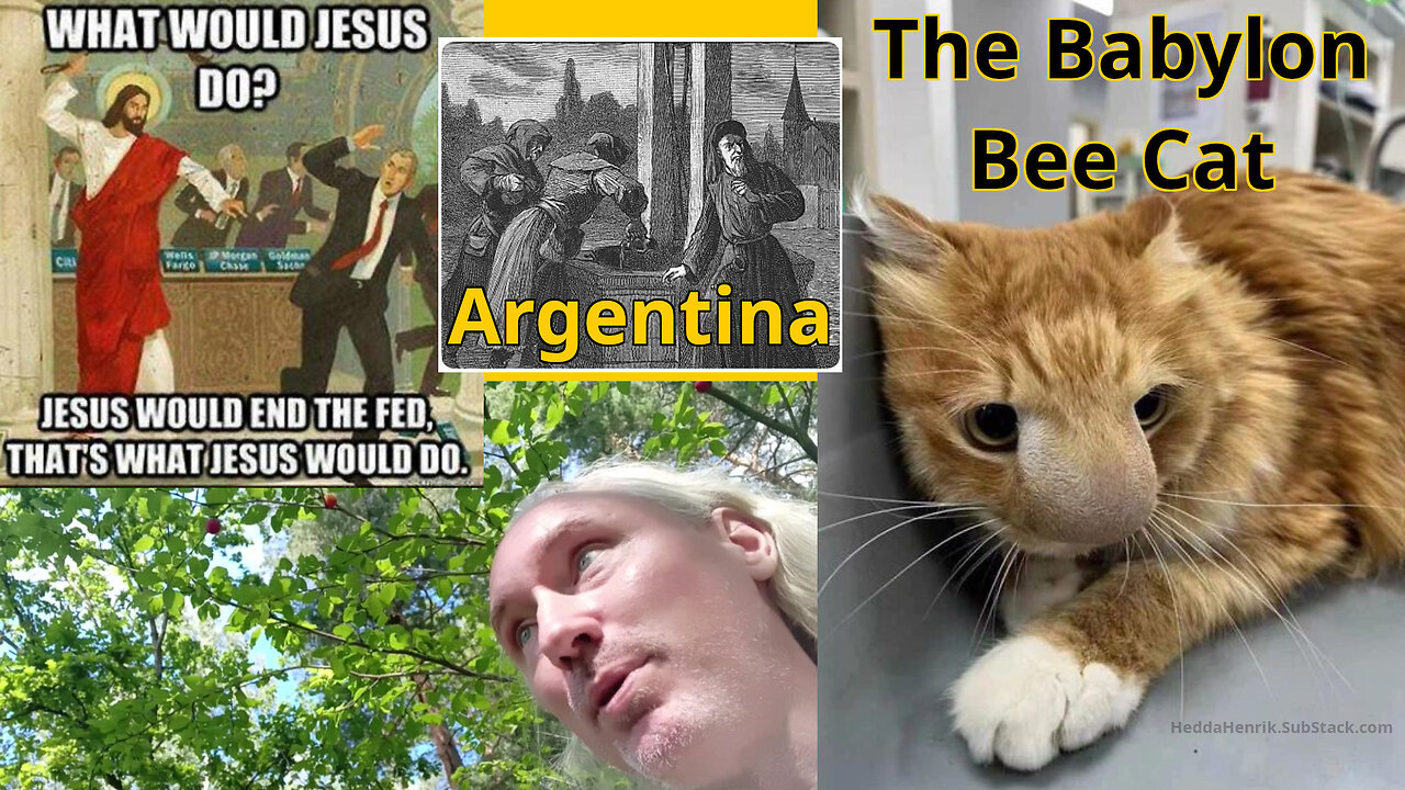 Jesus älskar lånehajar? Palestinier: Varna européerna! Netanyahu-trick. 2 FDA-mRNA sparkade. AS!?!