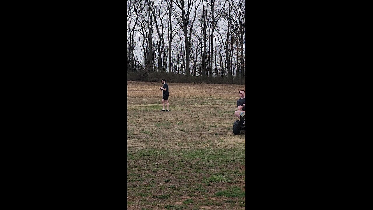 Josh & FBomb Having a Catch