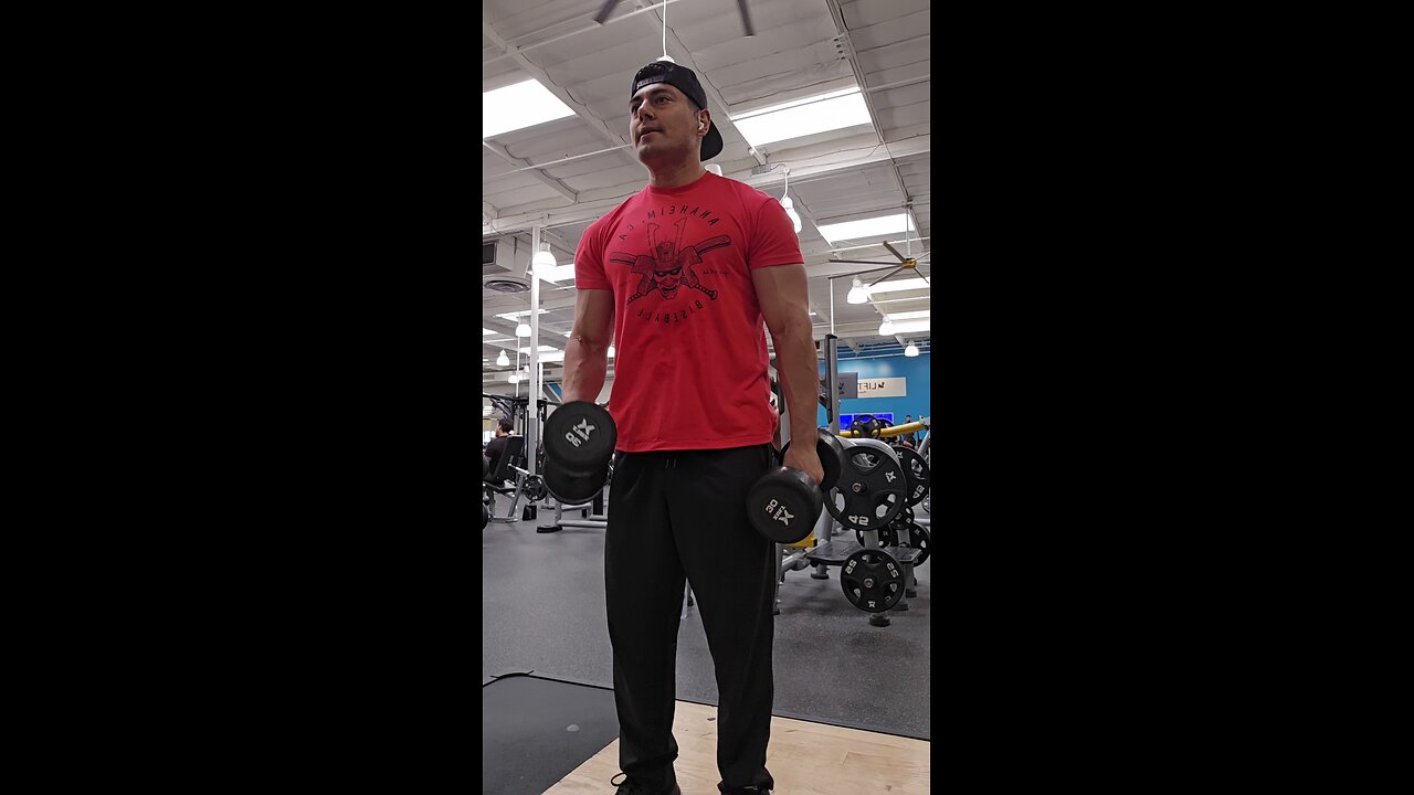 Standing Dumbbells Curls #armday #biceps #bestexercises #bumbbells #gym