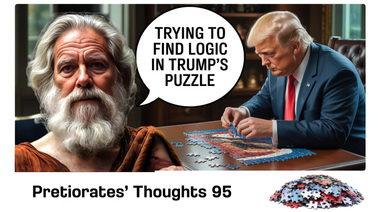 Pretiorates’ Thoughts 95– Decoding the Nonsense: Trying to Find Logic in Trump’s Puzzle