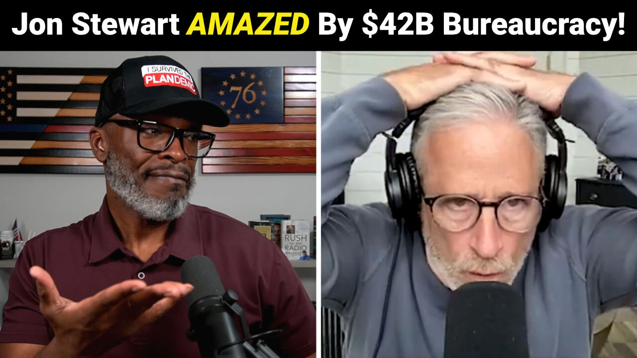 Jon Stewart BLOWN AWAY By $42 Billion Of Red Tape & Bureaucracy!