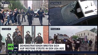 Los Angeles: Gewaltsame Proteste breiten sich auf weitere Städte aus