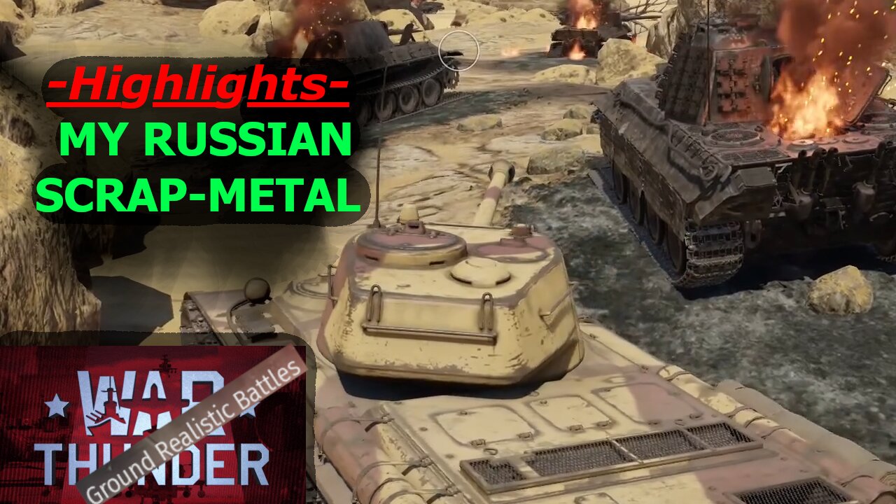 My Russian Scrap-Metal! Soviet Tanks in War Thunder