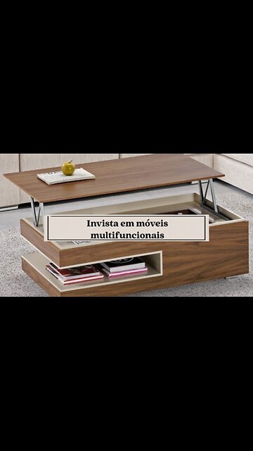 Como Móveis Dobráveis Podem Transformar sua Sala Pequena #shorts #sala #decoração