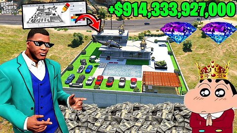 FRANKLIN CAN MAKE ANYTHING GOLD ll DRAW ANYTHING BECOME REAL IN GTA5