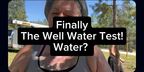 Finally Well Water Test! ✔️ #signlanguage #talk #asl #knowledge