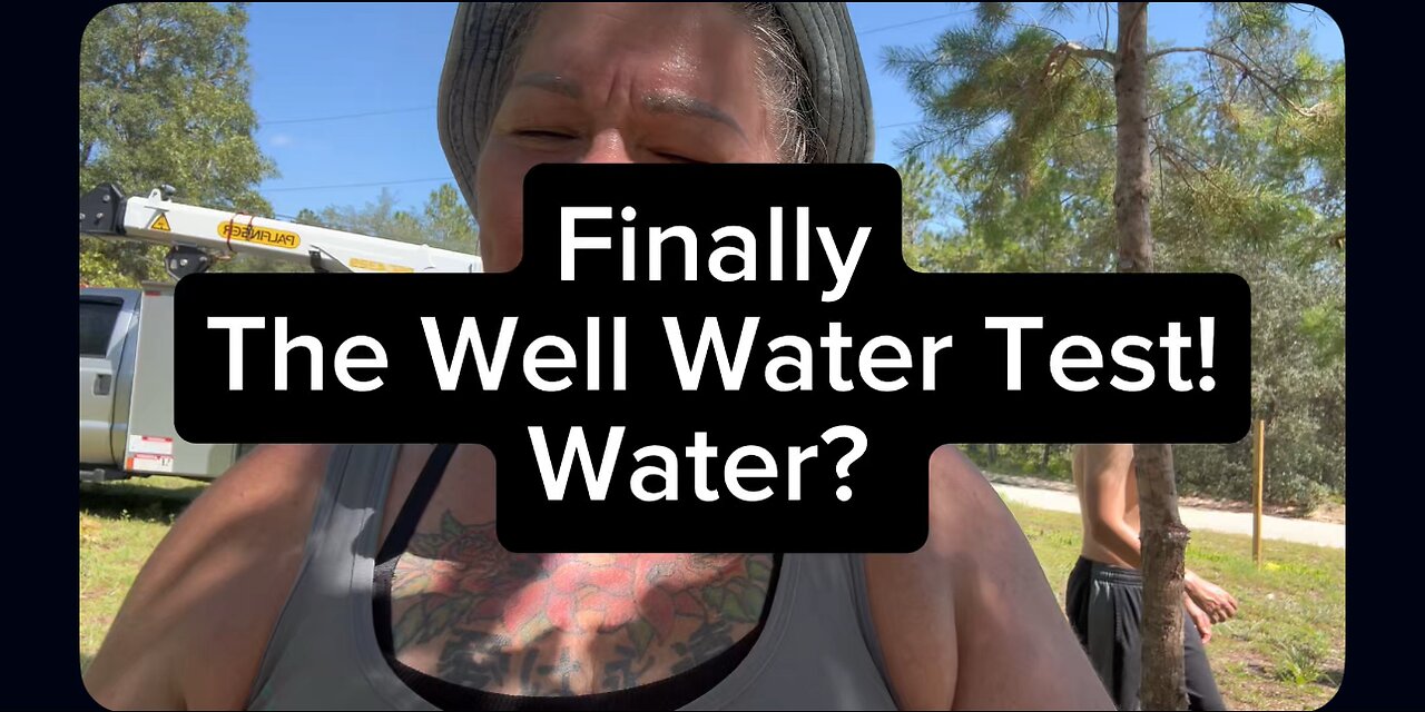 Finally Well Water Test! ✔️ #signlanguage #talk #asl #knowledge