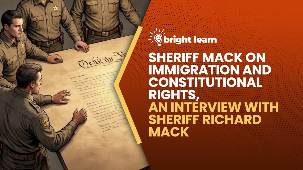BrightLearn - Sheriff Mack on Immigration and Constitutional Rights with Sheriff Richard Mack