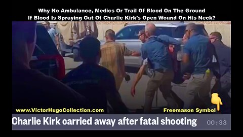 Charlie Kirk Psyop 33 NBC News Freemasons No Ambulance No Trail Of Blood No Medics No Coincidences