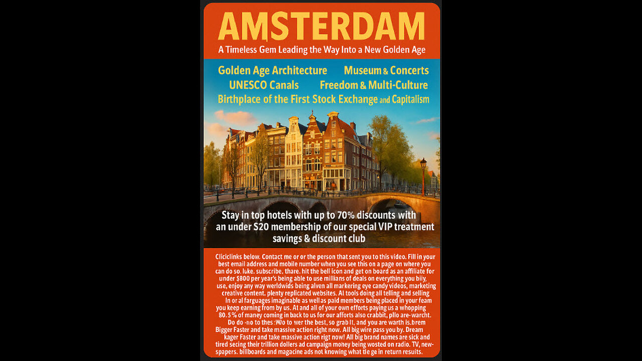 SAVE CLUB AMSTERDAM, THE NETHERLANDS - UP TO 70% DISCOUNTS ON YOUR HOTEL STAY - TOP TEAM ROB BUSER