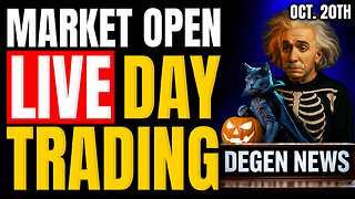 Stock Market Open: The Week Ahead || Live Trading Futures & Options