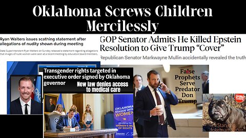 Oklahoma Kids Abandoned by GOP False Prophets to Be Screwed in More Ways Than One