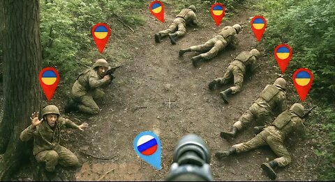 Precision Strike: Russian Artillery Hits Ukrainian Troops During Rotation