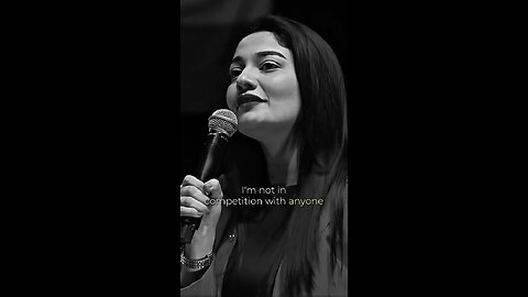 I don't care who is doing better. Muniba motivation