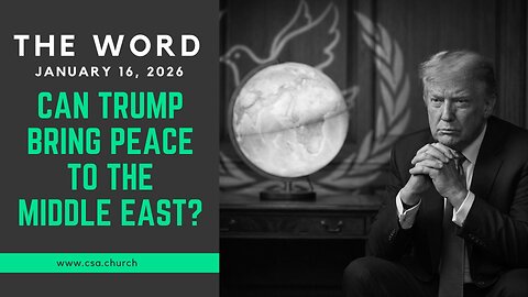 Can Trump Bring Peace To The Middle East?