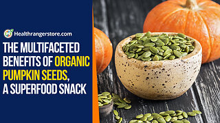 The multifaceted benefits of Organic Pumpkin Seeds, a superfood snack