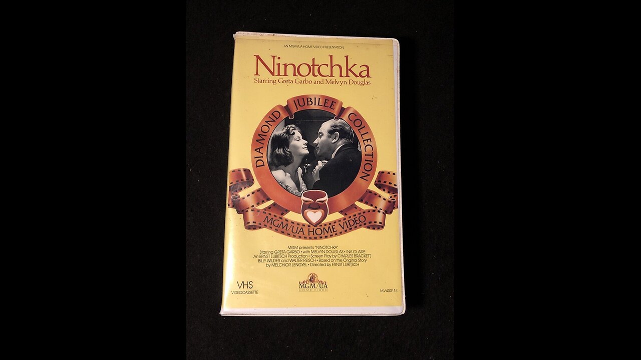 Opening to Ninotchka (1939) 1985 VHS