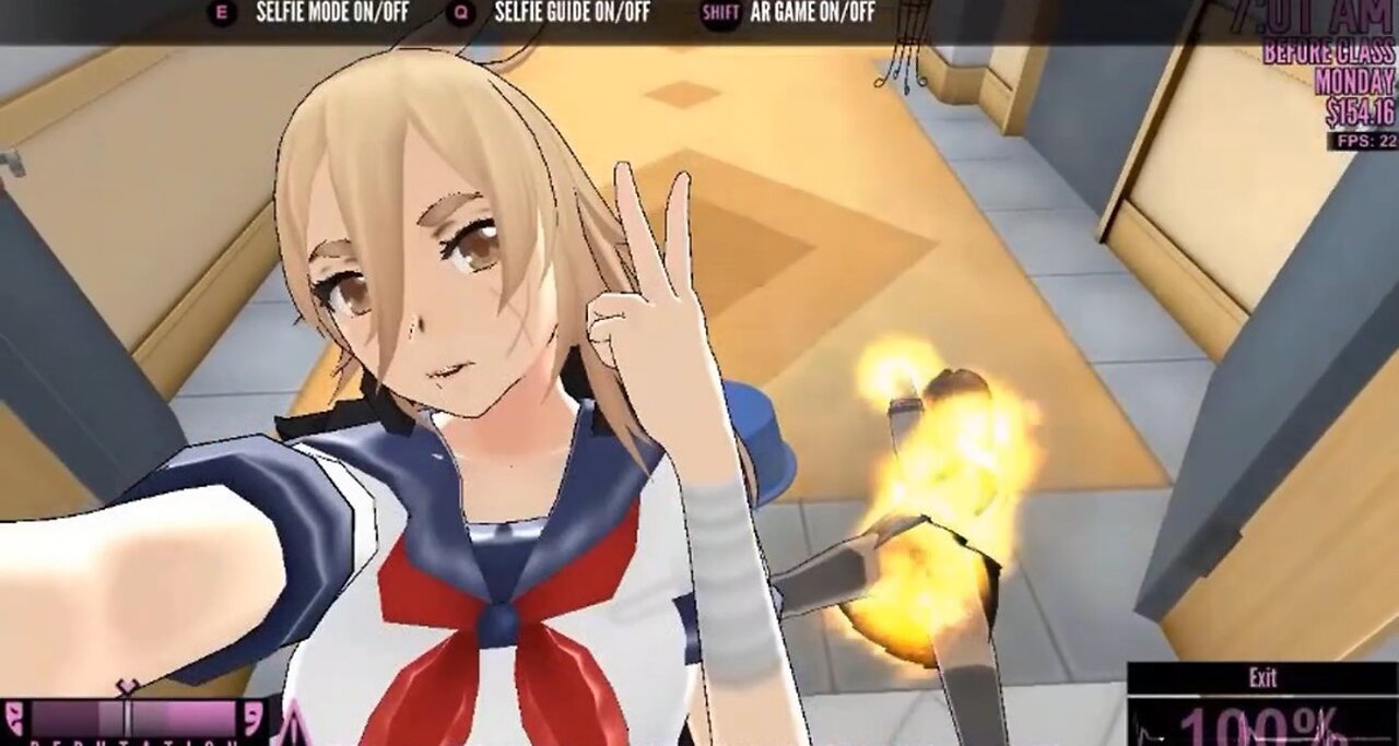 Osoro vs Ayano - Part 1 | Yandere Simulator [Reupload]