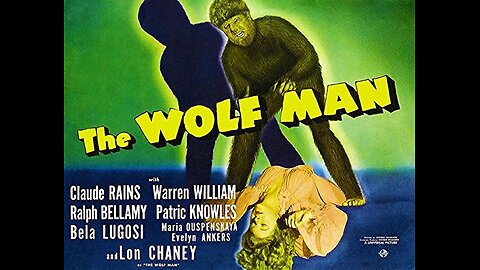 THE WOLF MAN 1941 British Gentleman Bitten by Werewolf he Kills then Becomes One FULL MOVIE in HD