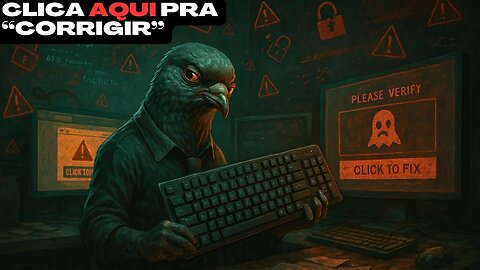 📰ClickFix: o golpe do “clica aqui pra arrumar” que te faz instalar o mal sozinho