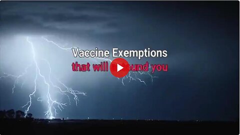 Remember this - These groups were exempted from getting Covid shots in 2020. Never forget this