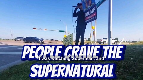 🔥People crave the Supernatural in this world. The Church needs the power of God
