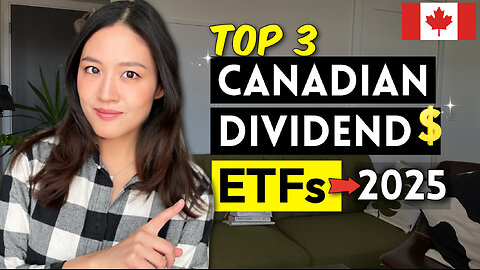 Top 3 Canadian Dividend ETFs to buy in 2025 (Passive Income)🇨🇦